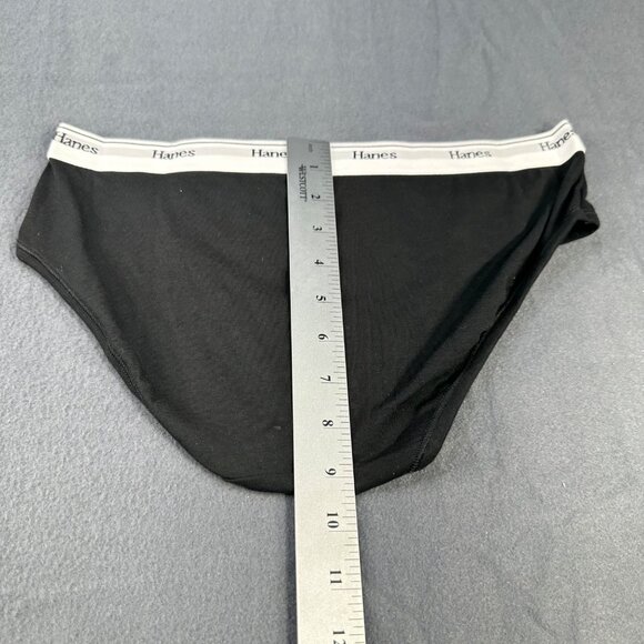 Hanes Originals Women’s Size Medium Panty Bikini Black New With Tags - Picture 8 of 8